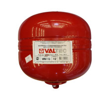 Бак мембранный расширительный для систем отопления 12 л, красный (VALTEC)