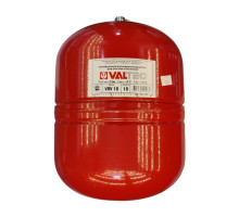 Бак мембранный расширительный для систем отопления 18 л, красный (VALTEC)