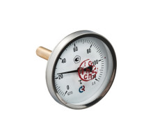 Термометр погружной БТ-31, диаметр 63 мм, 1/2", 0-120°C (РОСМА)