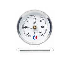Термометр накладной БТ-30, диаметр 63 мм, 0-120°C (РОСМА)
