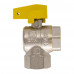 Кран шаровой газовый угловой CGLFFB12 1/2", вр/вр, бабочка (СТМ)