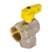 Кран шаровой газовый угловой CGLFFB12 1/2", вр/вр, бабочка (СТМ)