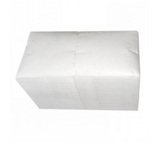 Салфетки бумажные однослойные BigPack 24х24, белые (400 шт./упак)