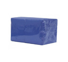 Салфетки бумажные однослойные BigPack 24х24, синие (400 шт./упак)