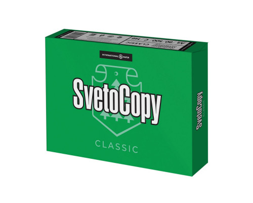 Бумага офисная SvetoCopy А4, марка "C", 80 г/м² (500 листов/упак)