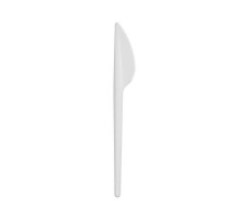 Нож столовый одноразовый 165 мм (компакт) Диапазон, белый (100 шт./упак)