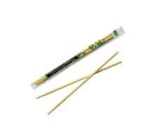 Палочки для суши бамбуковые круглые в индивидуальной ПП упаковке (100 шт./упак)