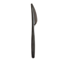 Нож столовый одноразовый 180 мм "ЭЛИТ" ИнтроПластика, черный (100 шт./упак)
